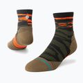 Stance Primal Light Quarter olive Laufsocken