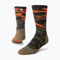 Stance Primal Light Crew olive Laufsocken