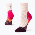 Stance Micro Light Quarter magenta Laufsocken