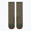 Socken Stance Digzig Light Crew olive 2
