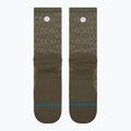 Socken Stance Digzig Light Crew olive 3