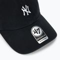 47 Marke MLB New York Yankees Base Runner Kappe CLEAN UP schwarz 3