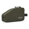 Fahrradtasche für den Rahmen Brooks England Scape Top Tube 0,9 l mud green