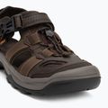 Teva Omnium 2 Leder Türkisch Kaffee Herren Sandalen 7