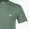 Herren Vans Left Chest Logo T-shirt dunkel Wald 3