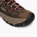 Damen-Trekkingstiefel KEEN Targhee III Wp weiss/boysenberry 7