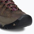 Damen-Trekkingschuhe KEEN Targhee III Mid grau 1023040 7