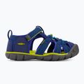 KEEN Seacamp II CNX blaue Tiefen/chartreuse Junior Sandalen 2