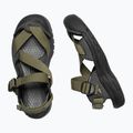 KEEN Zerraport II Military oliv/schwarz Herren-Trekking-Sandalen 10