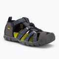 Trekkingsandalen Kinder Keen Seacamp II CNX grau-dunkelblau 126321