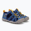 Trekkingsandalen Kinder Keen Seacamp II CNX blau 126323 4