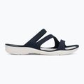 Damen-Pantoletten Crocs Swiftwater Sandal navy/white 2
