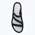 Damen-Pantoletten Crocs Swiftwater Sandal navy/white 5