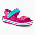 Crocs Crockband Kinder Sandalen candy pink/pool