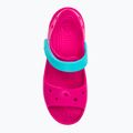 Crocs Crockband Kinder Sandalen candy pink/pool 6