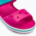 Crocs Crockband Kinder Sandalen candy pink/pool 7