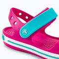 Crocs Crockband Kinder Sandalen candy pink/pool 8