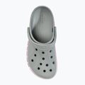 Crocs Bayaband Clog Flip-Flops hellgrau/candy pink 6