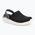 Crocs LiteRide Clog schwarz/rauchfarbene Flip-Flops 2