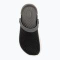 Crocs LiteRide Clog schwarz/rauchfarbene Flip-Flops 6