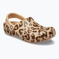 Crocs Classic Gedruckte Clog Pantoletten beige 205838-98R 11