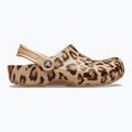 Crocs Classic Gedruckte Clog Pantoletten beige 205838-98R 12