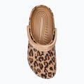 Crocs Classic Gedruckte Clog Pantoletten beige 205838-98R 7