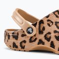 Crocs Classic Gedruckte Clog Pantoletten beige 205838-98R 9