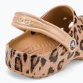 Crocs Classic Gedruckte Clog Pantoletten beige 205838-98R 10