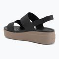 Damen-Sandalen  Crocs Brooklyn Low Wedge black/mushroom 3