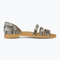 Crocs Tulum Open Flat Damen Sandalen Pilz/Stucco 2