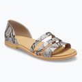Crocs Tulum Open Flat Damen Sandalen Pilz/Stucco 8