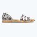 Crocs Tulum Open Flat Damen Sandalen Pilz/Stucco 9