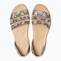 Crocs Tulum Open Flat Damen Sandalen Pilz/Stucco 12