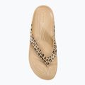 Flip-Flops Damen Crocs Kadee II Leopard leopard/gold 5