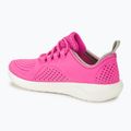 Crocs LiteRide Pacer electric rosa/weiß Kinderschuhe 3