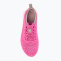 Crocs LiteRide Pacer electric rosa/weiß Kinderschuhe 5