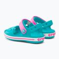 Crocs Crockband Kinder Sandalen digital aqua 3