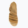 Crocs Tulum Damen Sandalen dunkel gold 5