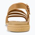 Crocs Tulum Damen Sandalen dunkel gold 6