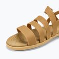 Crocs Tulum Damen Sandalen dunkel gold 7