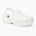 Crocs Classic Platform Clog Damen weiß 2