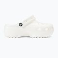 Crocs Classic Platform Clog Damen weiß 3