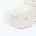 Crocs Classic Platform Clog Damen weiß 8