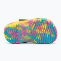 Crocs Classic Marbled Clog Kleinkind Flip Flops digital aqua/multi 5