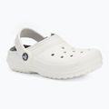 Crocs Classic Lined Clog Kinder weiß/grau Flip-Flops 2