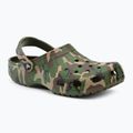 Crocs Classic Printed Camo Clog armeegrün/multi flip-flops 2