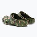 Crocs Classic Printed Camo Clog armeegrün/multi flip-flops 4