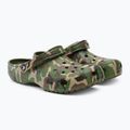Crocs Classic Printed Camo Clog armeegrün/multi flip-flops 5