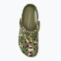 Crocs Classic Printed Camo Clog armeegrün/multi flip-flops 7